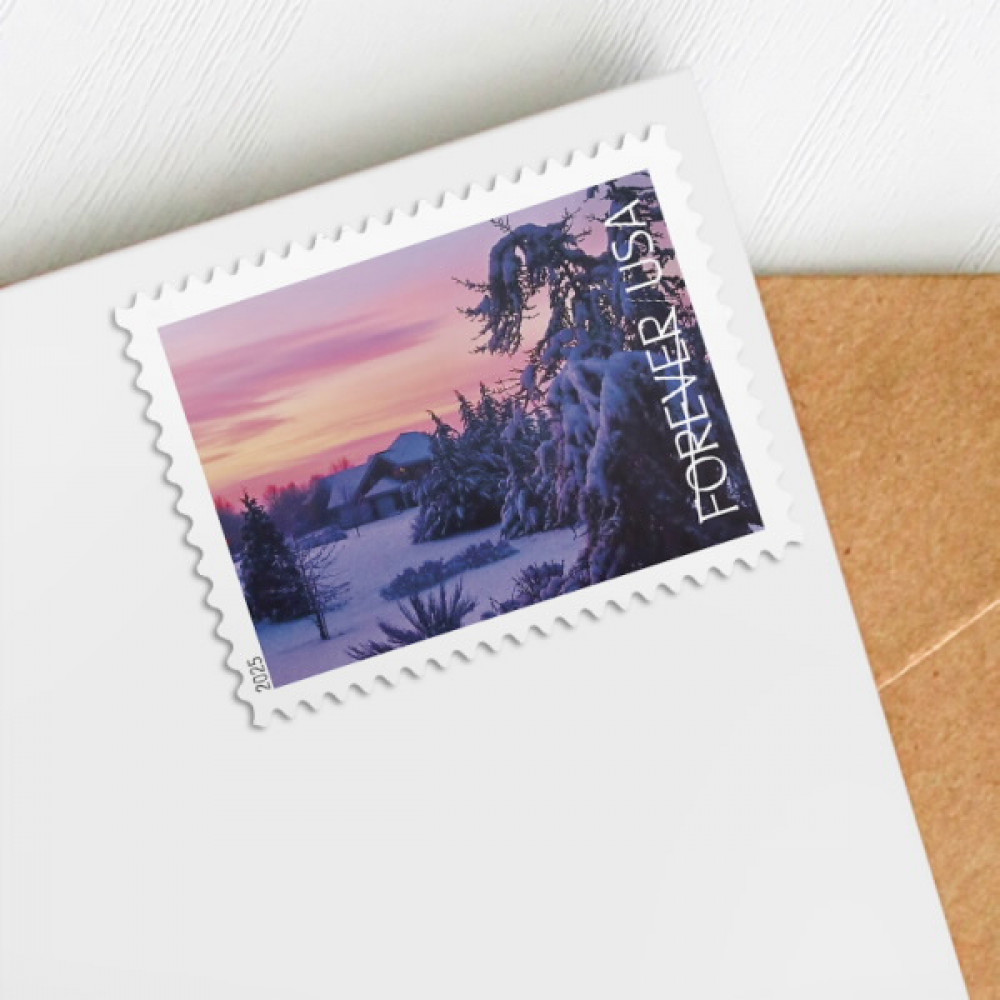 (2025) Winter Landscapes Stamps, Book of 20